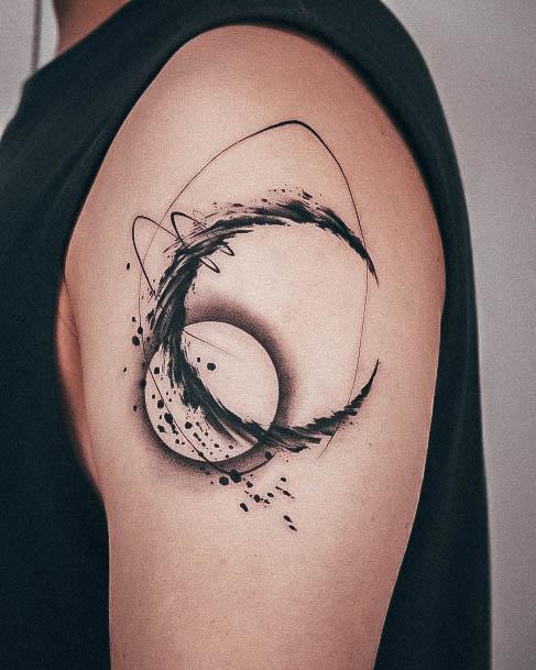 Womens Cresent Moon Good Looking Tattoos