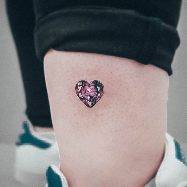 Womens Crystal Good Looking Tattoos