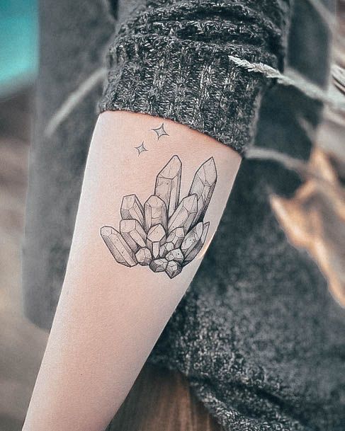 Womens Crystal Super Tattoo Designs