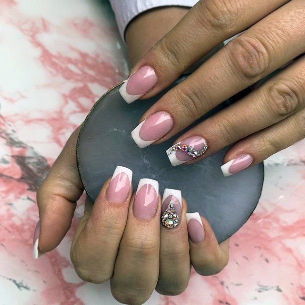 Womens Crystals Super Nail Designs