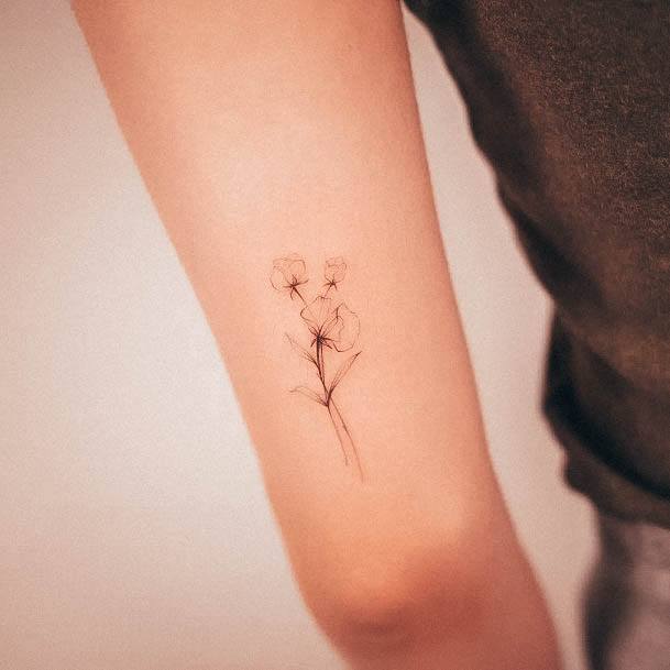 Womens Cute Simple Super Tattoo Designs