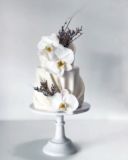 Womens Dainty Elegant Wedding Cake Decor