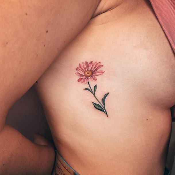 Womens Daisy Good Looking Tattoos