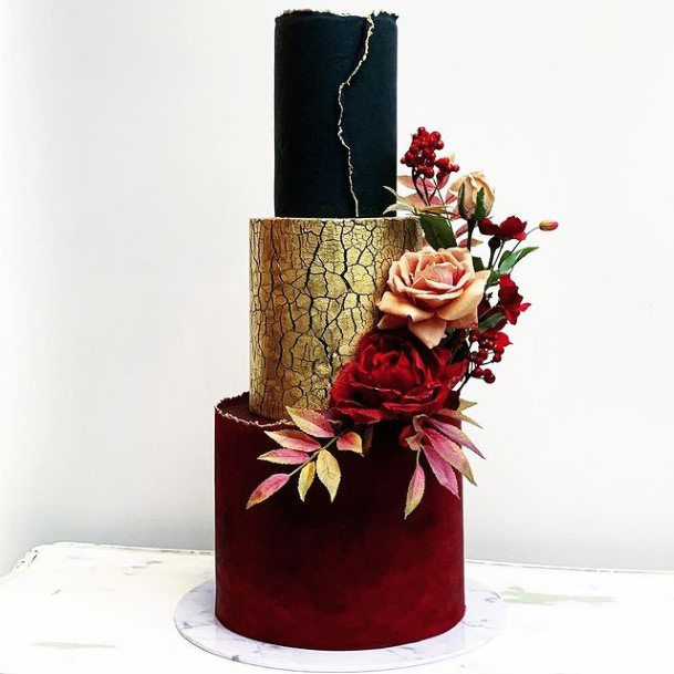 Top 70 Best Fall Wedding Cake Ideas - Autumn Cake Designs