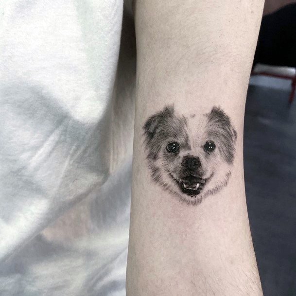 Womens Dearest Dog Tattoo