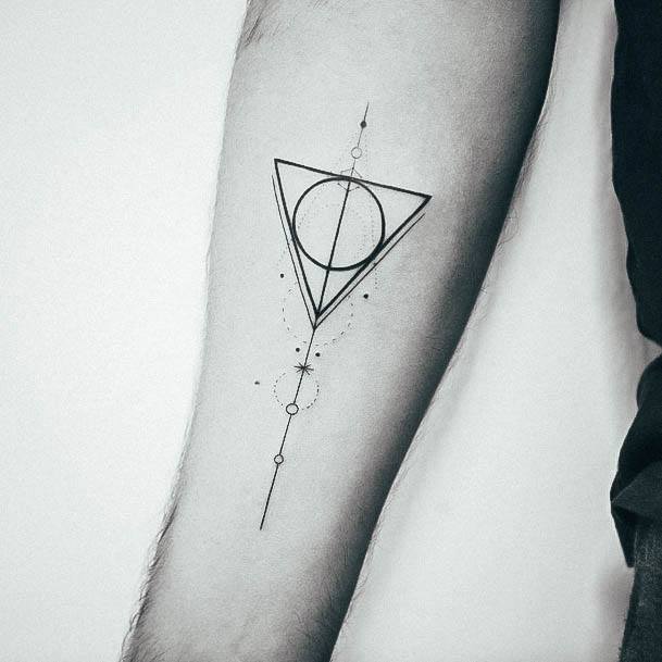 Womens Deathly Hallows Tattoo Looks