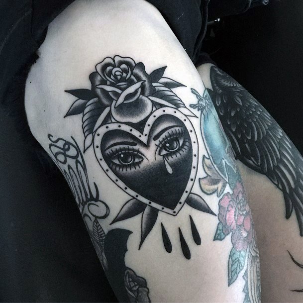 Womens Depression Girly Tattoo Designs