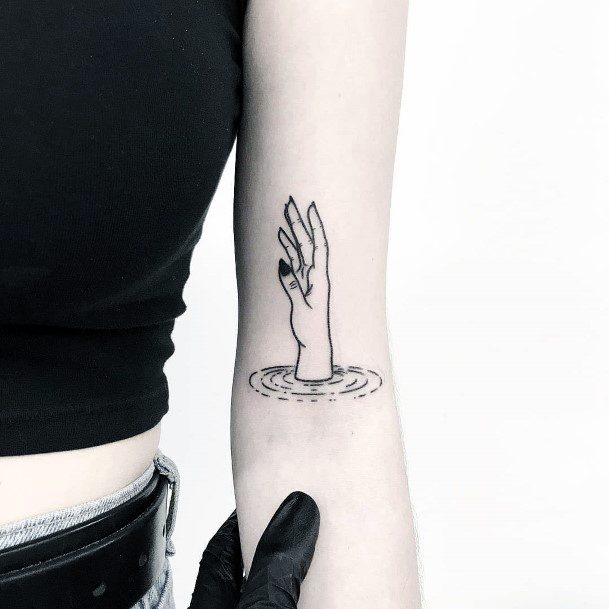 Womens Depression Tattoo Design Ideas