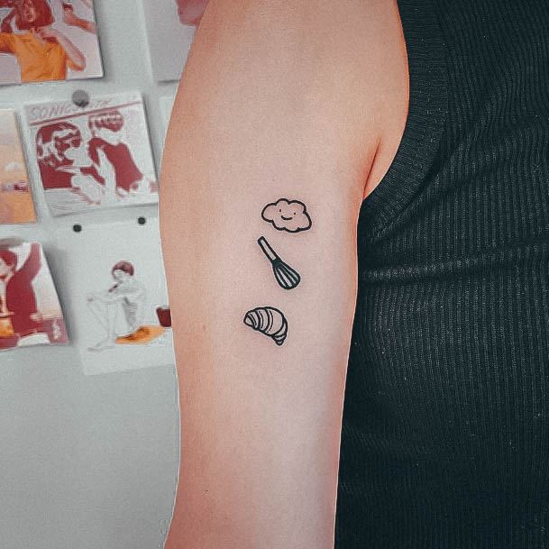 Womens Dibaking Baking Tattoo