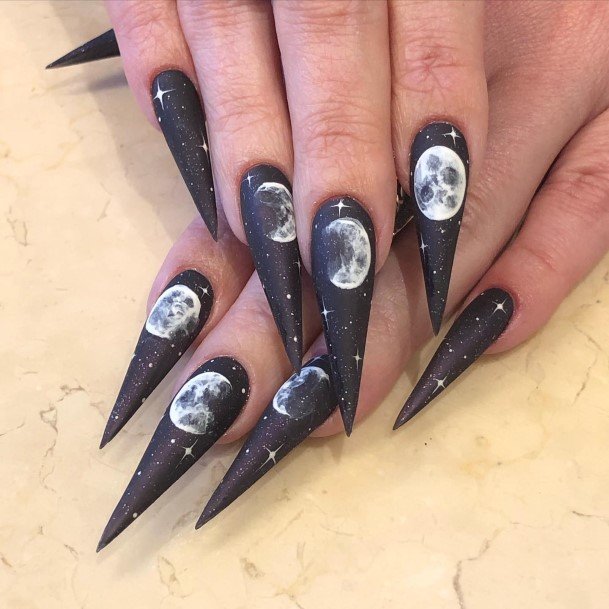 Womens Dinew Moon New Moon Nail