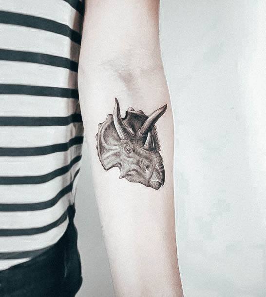 Womens Dinosaur Tattoo Design Ideas