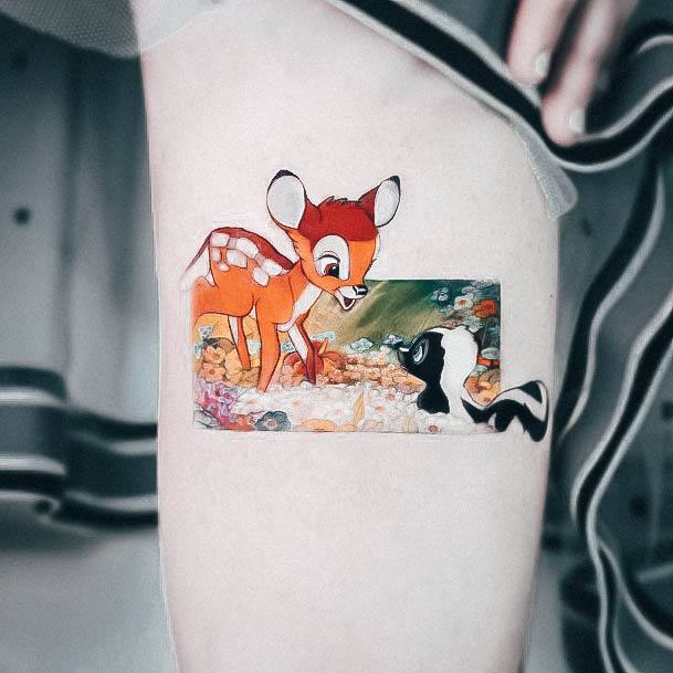 Womens Disney Super Tattoo Designs