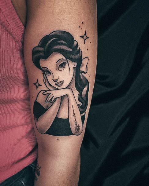 Womens Disney Tattoos Bicep