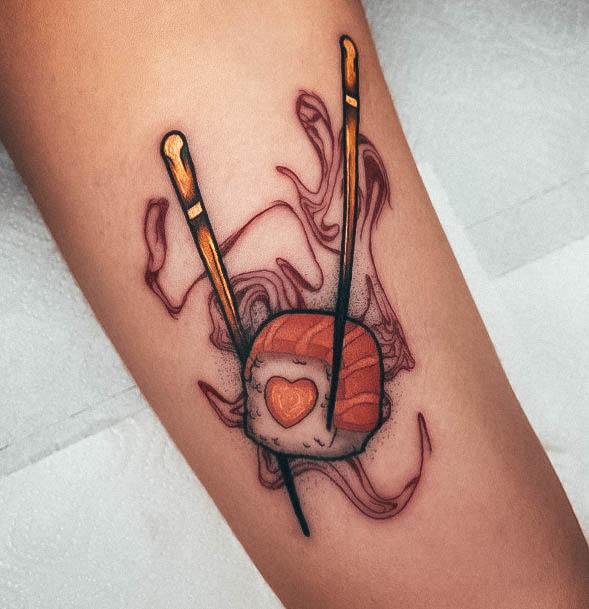 Womens Disushi Sushi Tattoo