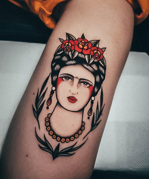 Womens Divine Frida Tattoo