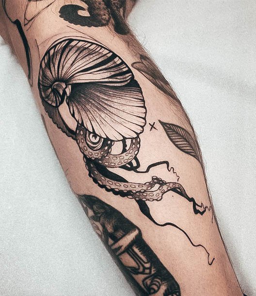 Womens Divine Ocean Tattoo