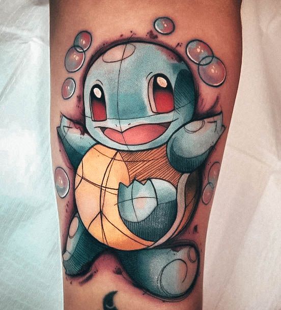 Womens Divine Pokemon Tattoo