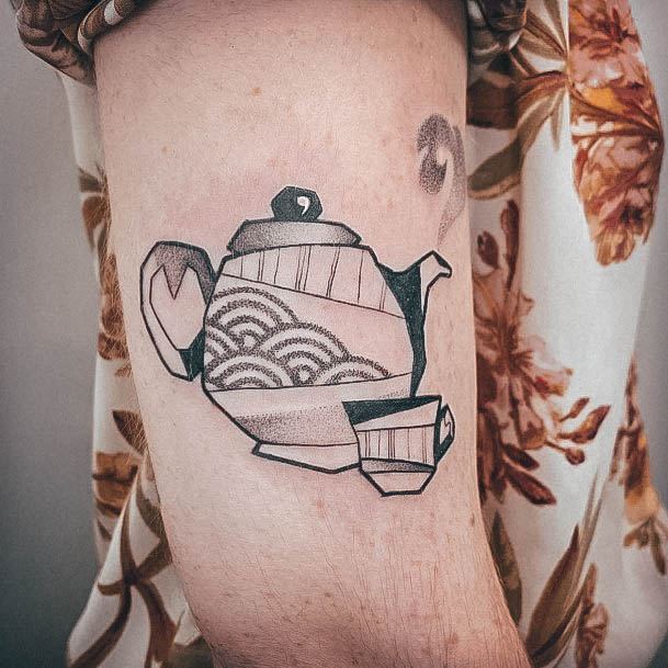 Womens Divine Tea Tattoo