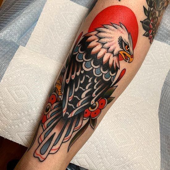 Womens Eagle Good Looking Tattoos