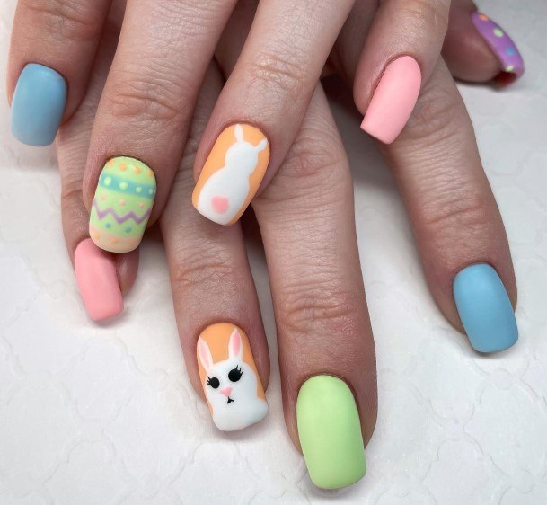 Womens Easter Good Looking Nails