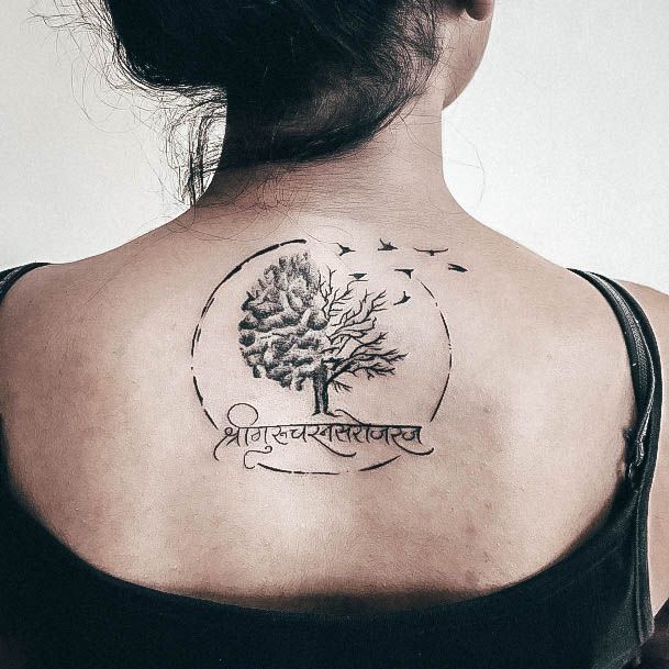 Womens Family Tree Tattoos