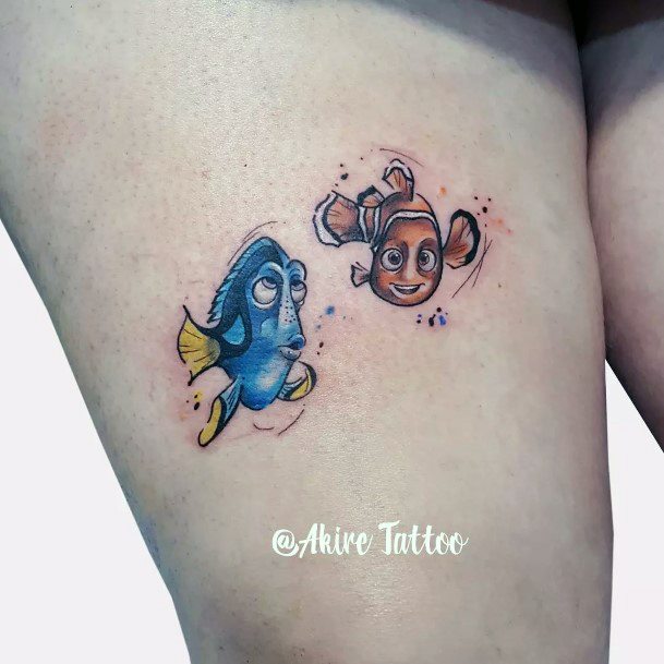 Womens Finding Nemo Tattoo Ideas