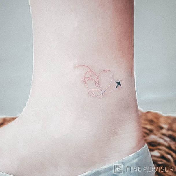 Womens Fine Line Tattoo Design Ideas