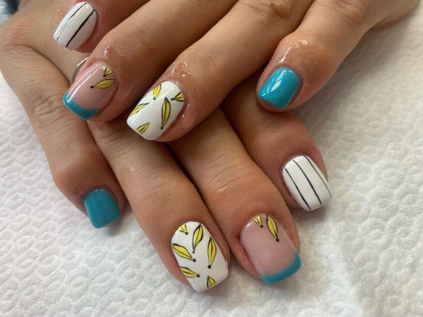 Womens Fingernail Art Banana Nail