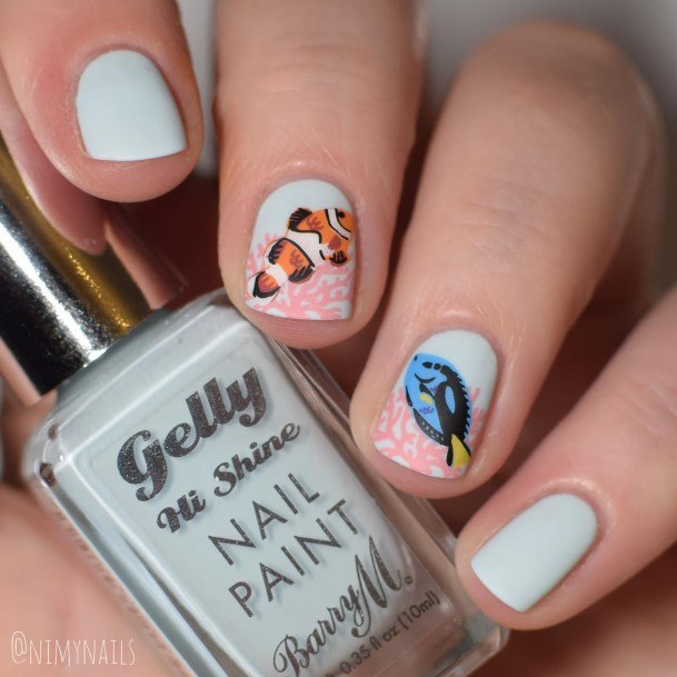 Womens Fish Good Looking Nails