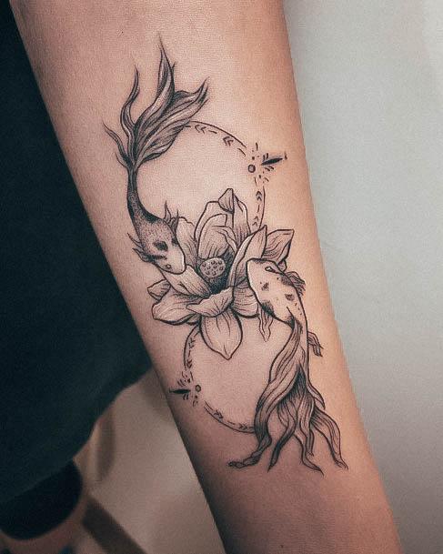 Womens Fish Tattoo Styles