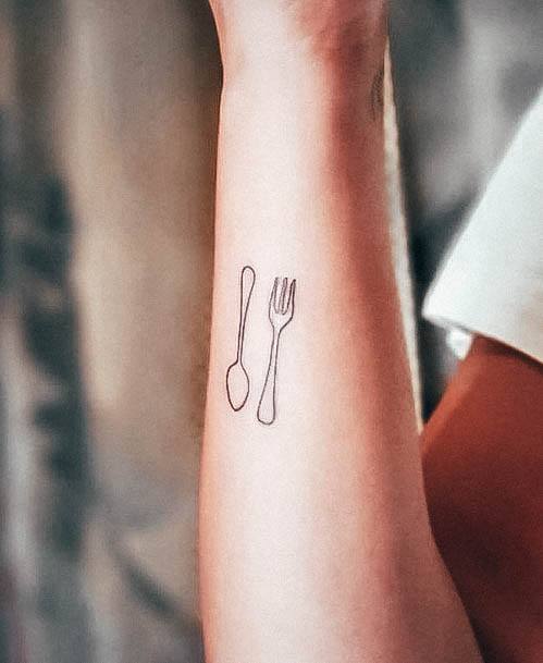 Womens Food Tattoo Design Ideas