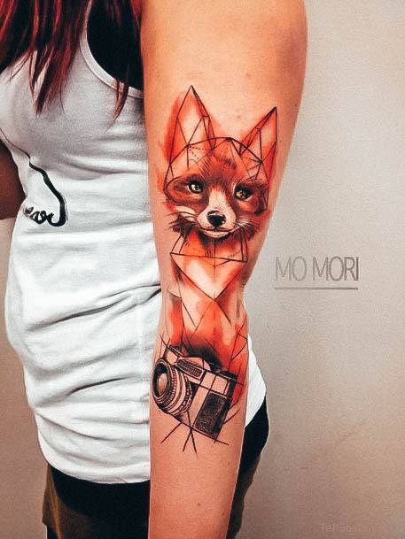 Womens Fox Tattoos