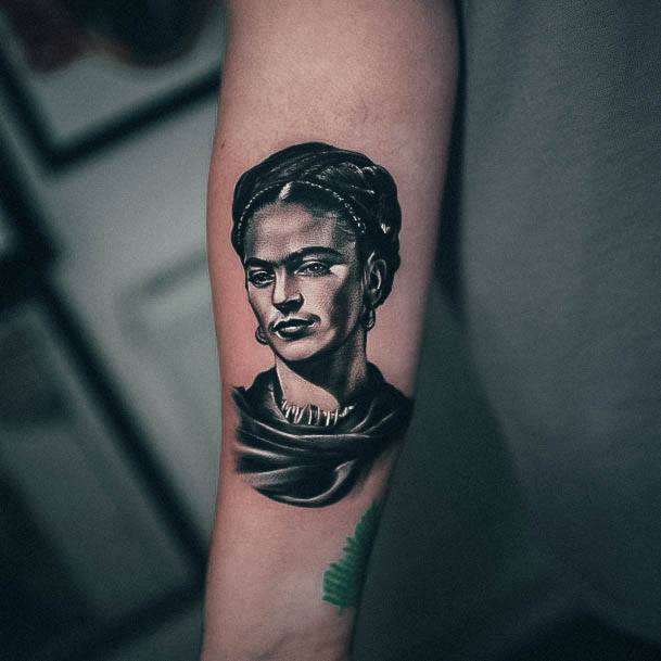 Womens Frida Tattoo Body Art