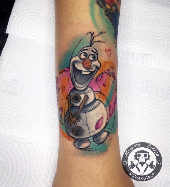 Womens Frozen Good Looking Tattoos