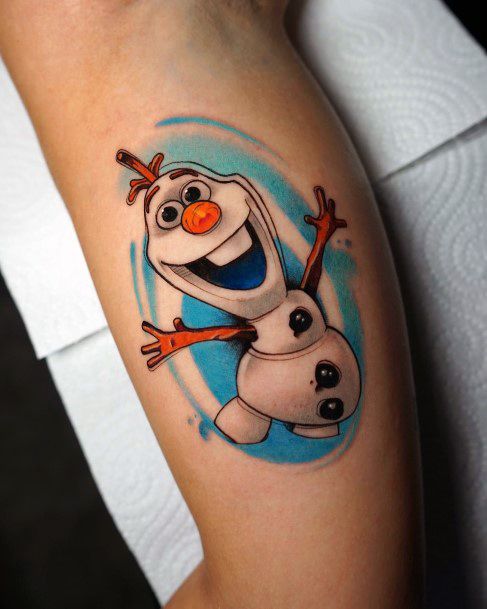 Womens Frozen Super Tattoo Designs