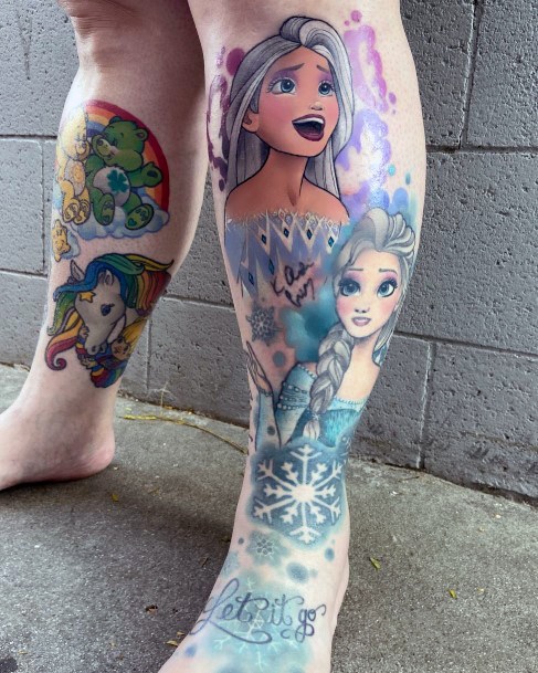 Womens Frozen Tattoo Ideas