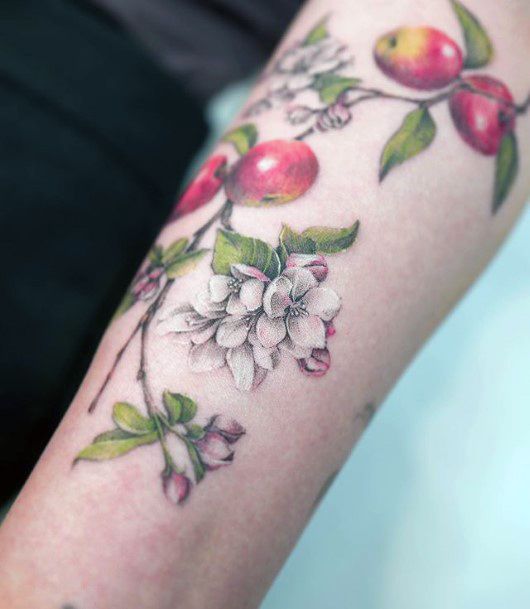 Womens Fruit Tattoo Ideas