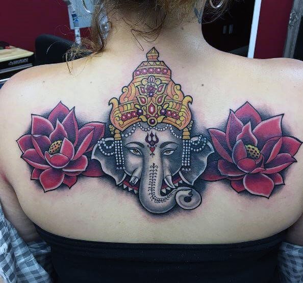 Womens Ganesha Good Looking Tattoos