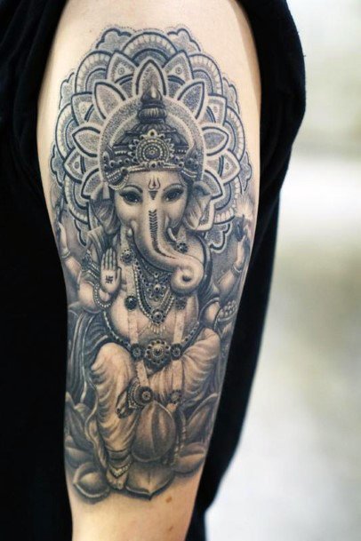 Womens Ganesha Tattoo Ideas