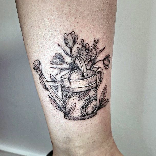 Womens Gardening Girly Tattoo Designs