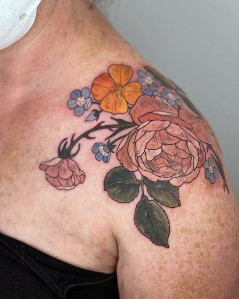 Womens Gardening Tattoo Ideas