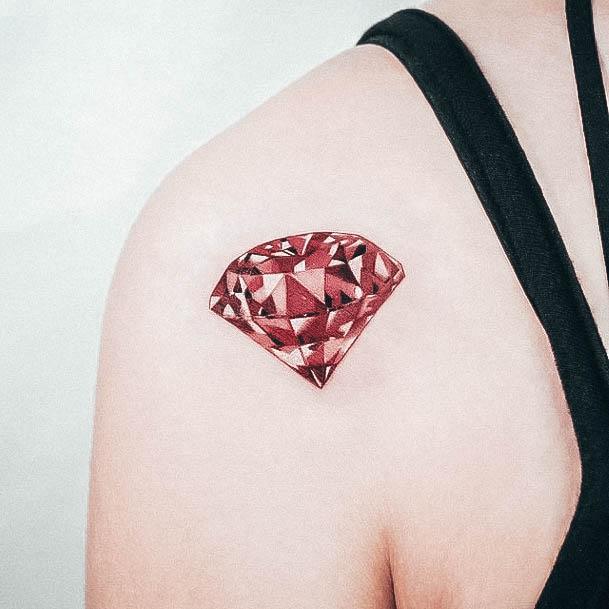 Womens Gem Super Tattoo Designs