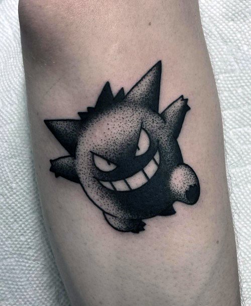 Womens Gengar Tattoos