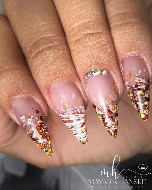 Womens Glitter Nail Ideas