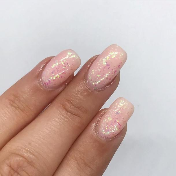 Womens Glitter Nails