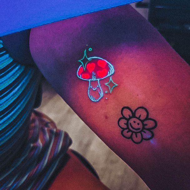 Womens Glow In The Dark Tattoos