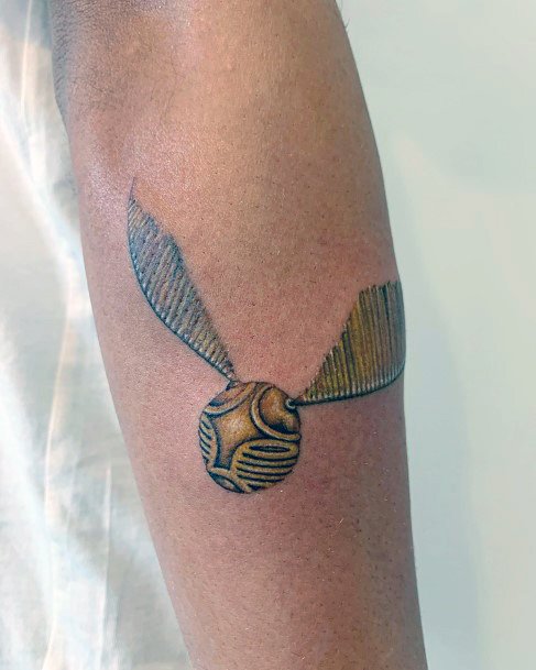 Womens Golden Snitch Good Looking Tattoos