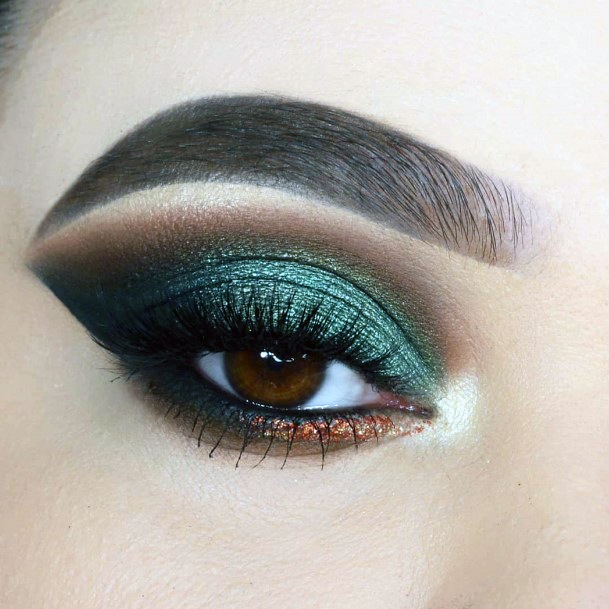 Womens Green Good Eyeshadow