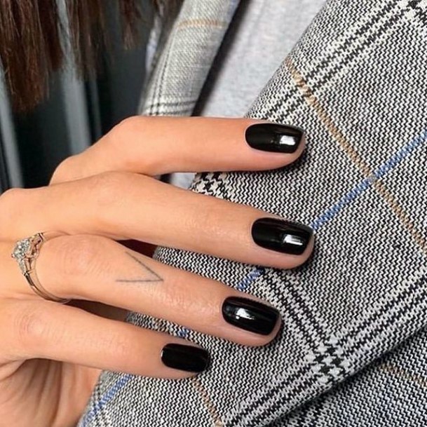 Womens Grey Dress Super Nail Designs