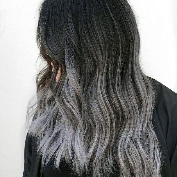Top 100 Best Grey Ombre Hairstyles For Women - Classic Hair Ideas